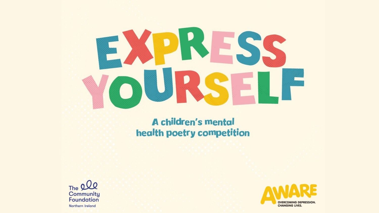 Aware NI encourage children to ‘Express Yourself’