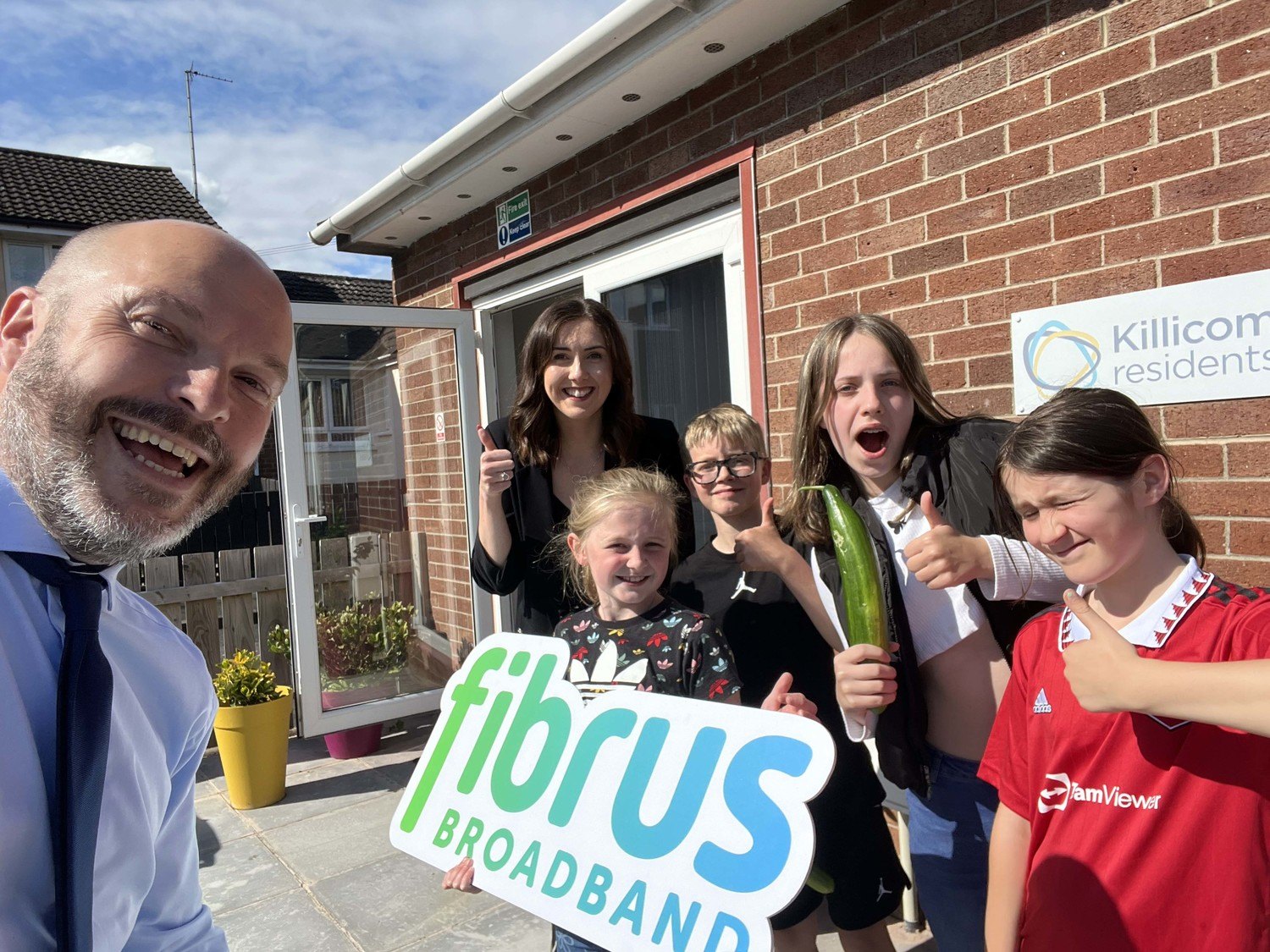 Fibrus Community Fund NI offers iPads to Killicomaine Residents Homework Club